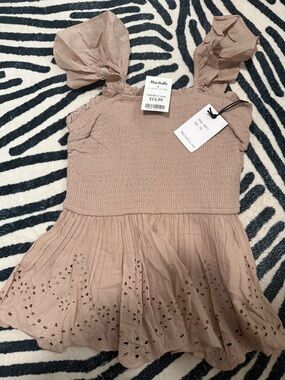 Marshalls Dusty Rose Smocked Eyelet Sundress